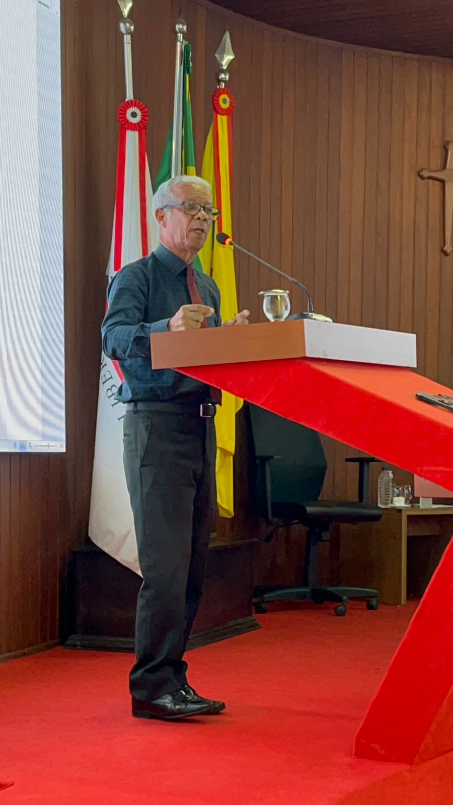 Silvano Avelar em palestra